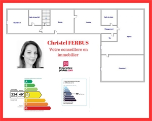 maison à la vente -   93000  BOBIGNY, surface 90 m2 vente maison - UBI437418023